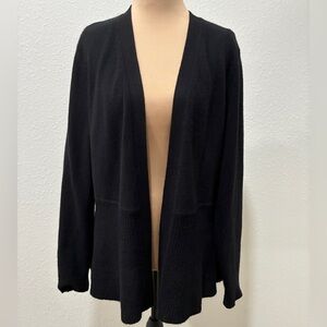 Charter Club Women's Elegant Cashmere Black Cardigan